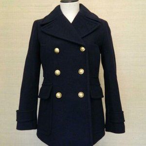 J.Crew Stadium Cloth Pea Coat